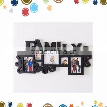 Wholesale family frame 2016 baby gift glass picture frame kit in wall