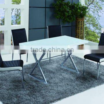 metal tube dining table