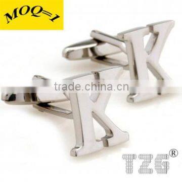 Letter K Cufflink