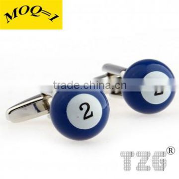 Fashion Stainless Steel Snooker CuffLink