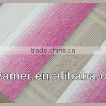 zebra blinds/rainbow shade
