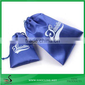 Sinicline New Design Promotional Satin Custom Drawstring Bag