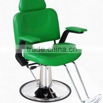 green color styling chairs, salon chairs, hairdressing chairs