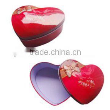 alibaba china wedding heart shape favor box for candy/schachtelnausMetall