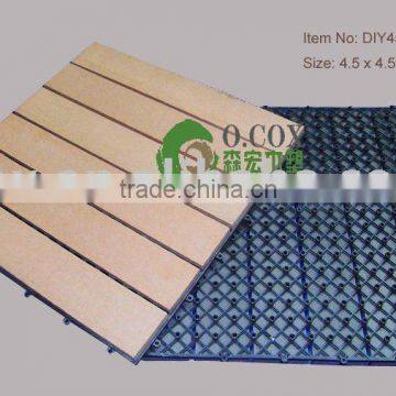 OCOX WPC DIY Decking Garden Decking Floor tile(Easy Installation)