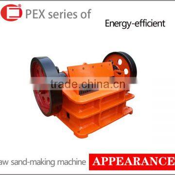 Hot sale jaw sand brick making machine with low price