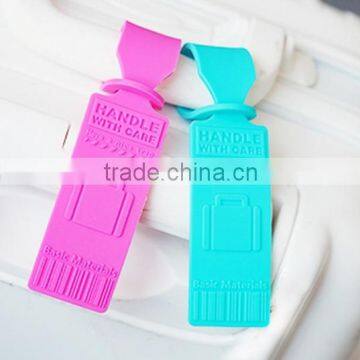 Top Quality Promotional Silicone Luggage Tag