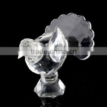 crystal birds figurine