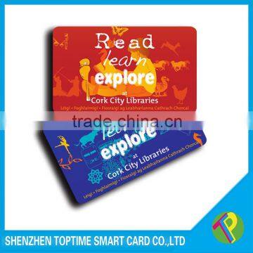 CMYK Printed cheap plastic card