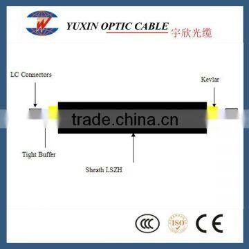 Duplex SM LSZH Fiber Optic Patch Cord From Manufacturer