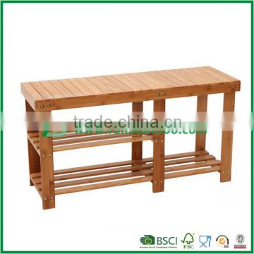 FB6-1005 furniture bamboo shoe shelf bamboo shoe rack shoe bench