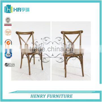 Hot Market Strong Wood Cross Back Chair