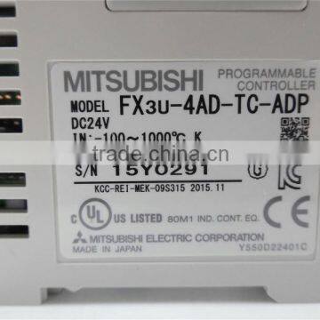 Original New FX3U-4AD-TC-ADP Temperature Sensor Input Module 4AI Mitsubishi Plc photo-2