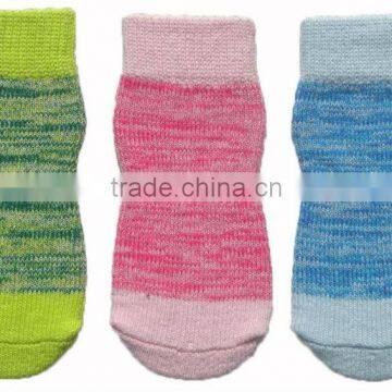 New design dog socks / scratch prevention pet sock anti-slip stocking