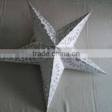 wholesale glitter printed paper star lanterns