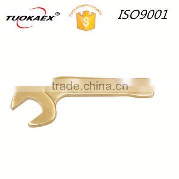 Bent spanner /Bent-handle wrench /Bent striking open wrench