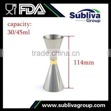 30/45ml Stainless Steel Slim Double Jigger