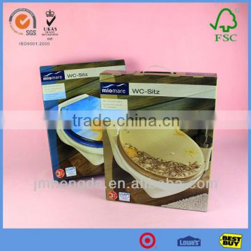 Heavy Duty Advanced Packaging Paper Box With Carry Handles