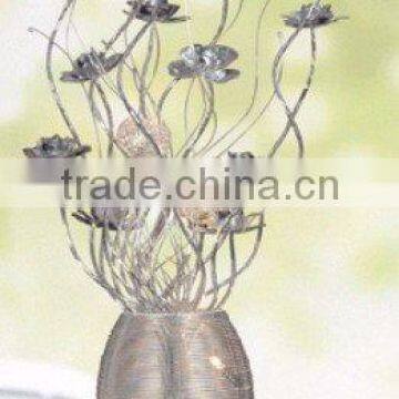 Modern Aluminium Floor Standing Lamp/flower Table Lamp photo-3