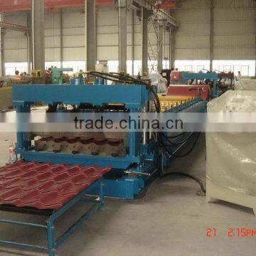 Mrtal Roof Tile Roll Forming Machine photo-3