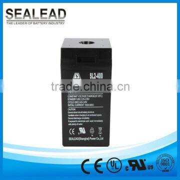 Made in china cheap price 2v 400ah ups battery