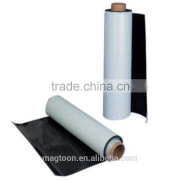 China strong flexible adhesive rubber coated magnet