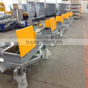 OEM high quality hot galvanized Welded steel frame - trailer chassis semi assembly trailer