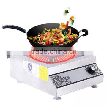 2015 Best Sale Comercial Induction Wok Commercial Induction Cooker With Gas Stove Countertop H50PX photo-6