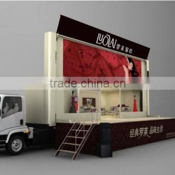 YEESO LED Truck With Stage, Ourdoor Advertising Truck, Road Show Truck