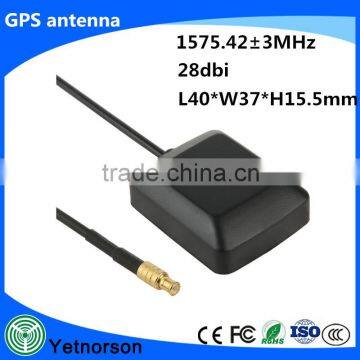 Car antenna Active external GPS antenna with MMCX Connector with amplifier 28dbi