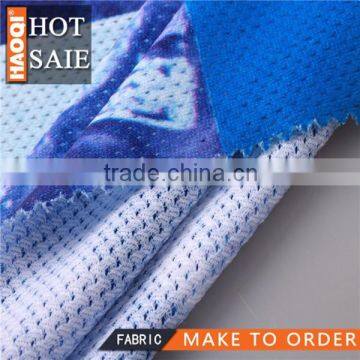 100% polyester fabric warp knitted needle bird eye fabric