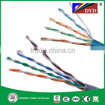 Free sample 23AWG 305M Bulk UTP Cat6 Network Cable cat6 ftp low voltage computer network cable