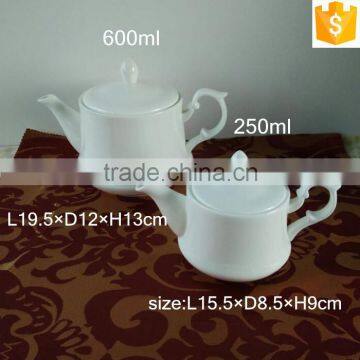 250ml/600ml Bone Chine Tea Pot photo-2