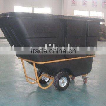 400L plastic hand trolley