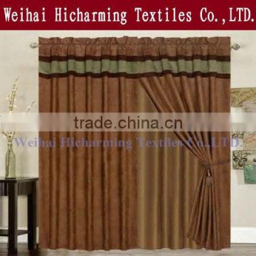 100% polyester jacquard curtains