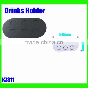 Hot Sale Drinks Cup Holder For Spa Tub / Drink Storage Tray /Polyurethane