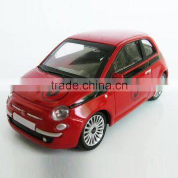 1:43 OEM fiat model,custom made die cast toy car,children metal car