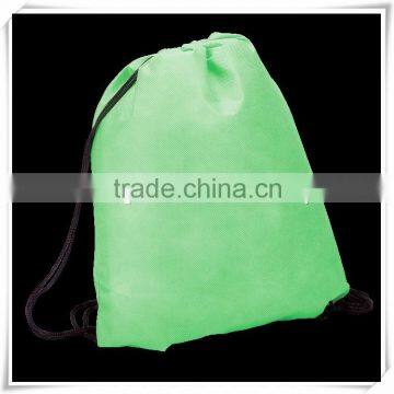 light weight drawstring non woven bag for school