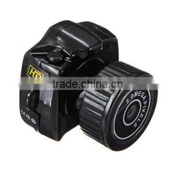 Factory supply Y2000 the Smallest Mini HD Digital DV Webcam Camera DVR Video Recorder Camcorder