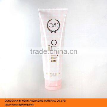 260ml foil printing surface handling aluminum laminated tube with flip top cap