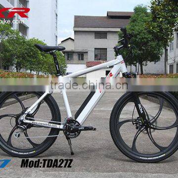 Beautiful battery electric bike with Samsung battery 26x1.95 tire