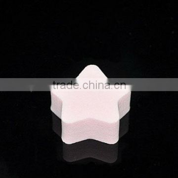 Five-angled puff non-latex makeup sponge