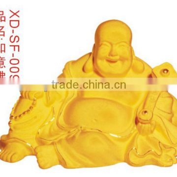 gold fat laughing buddha