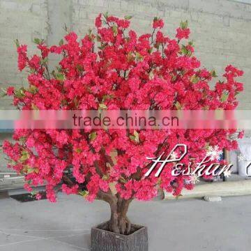 Real look artificial cherry blossom tree bonsai wedding trees with best price