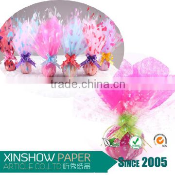 packing paper/film for fruit flower wrapping packaging candy apples