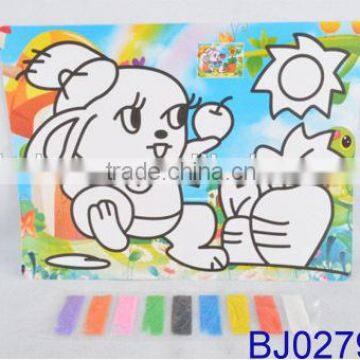 Very Cheap Kid Toy Funny Intelligent Diy Sand Art Kit photo-2