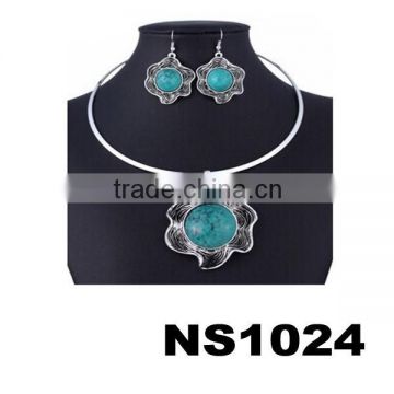 fashion turkey turquoise floating charm costume jewelry