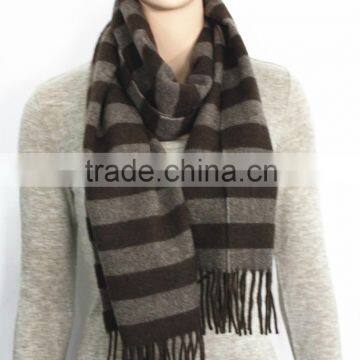 Yak Hair Stripe Scarf photo-2