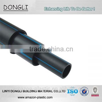 Wholesale HDPE black pipe straight pipe for water supply draiange