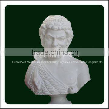 Roman Marble Man Bust